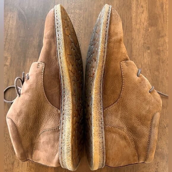 Born Sampson Men Brown Suede Leather Chukka Ankle Boots Sz 13M Lace-Up Comfort - Picture 9 of 10